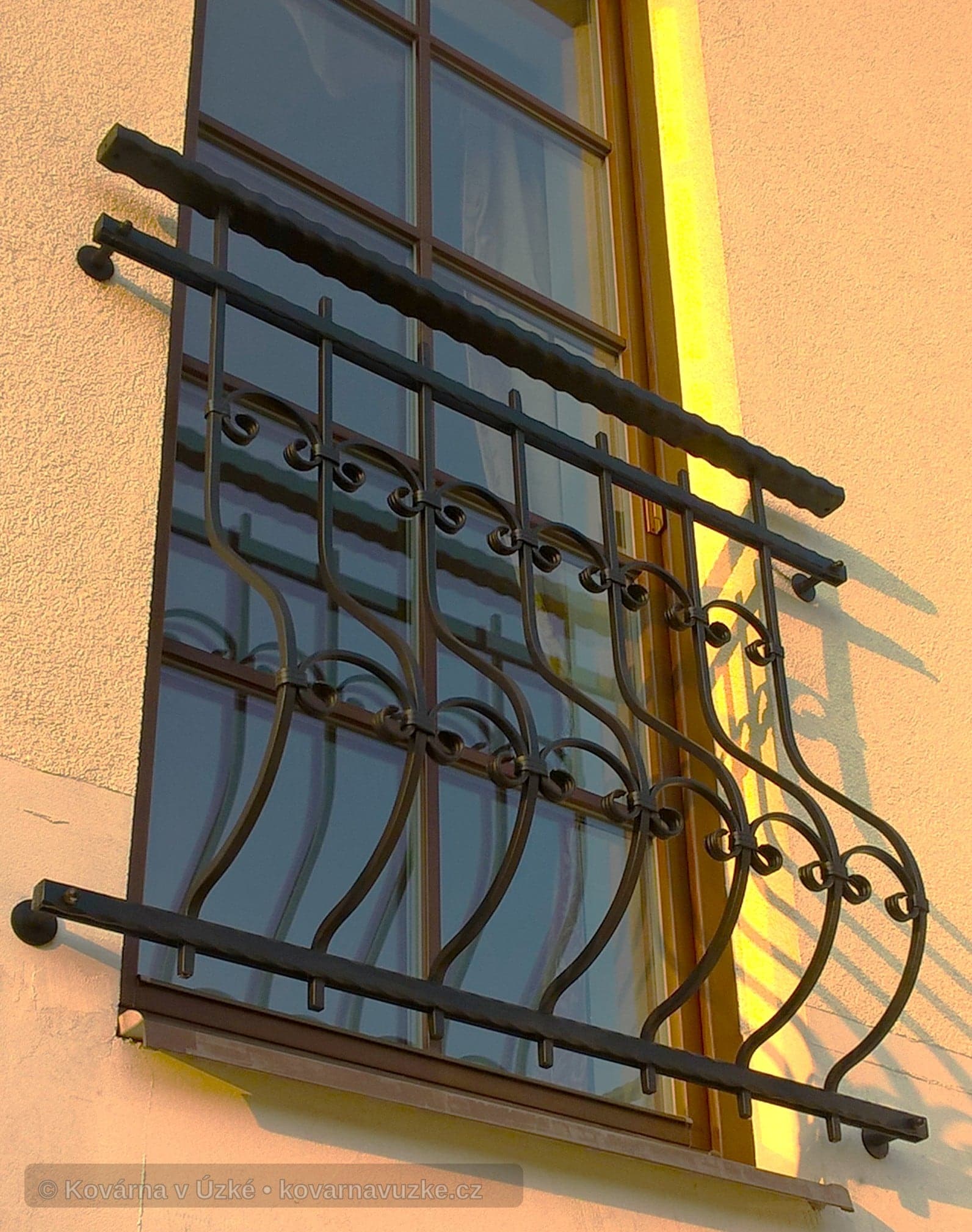 Kované zábradlí